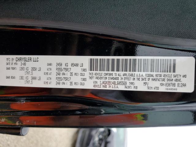 Photo 10 from auction – 2008 JEEP WRANGLER U with VIN 1J4GA39148L605569