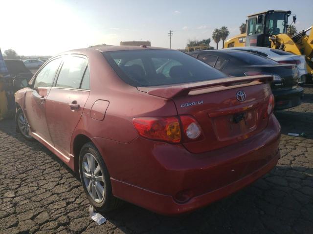 Photo 3 from auction – 2010 TOYOTA COROLLA BA with VIN 1NXBU4EE8AZ303266