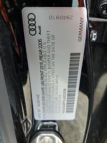Photo 10 from auction – 2020 AUDI A3 PREMIUM with VIN WAUAUGFF7LA003339