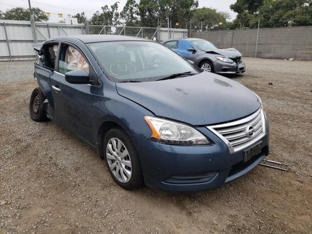 NISSAN SENTRA S 2013 with VIN 1N4AB7AP7DN902761 - Photo from auction