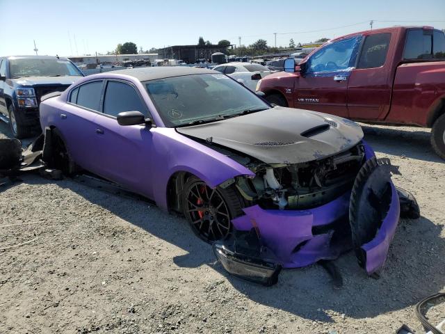DODGE CHARGER SR 2018 with VIN 2C3CDXL93JH252850 - Photo from auction