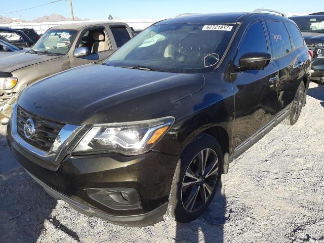 Photo 2 from auction – 2017 NISSAN PATHFINDER with VIN 5N1DR2MN8HC602918