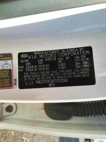 Photo 10 from auction – 2019 KIA SOUL + with VIN KNDJP3A51K7022062