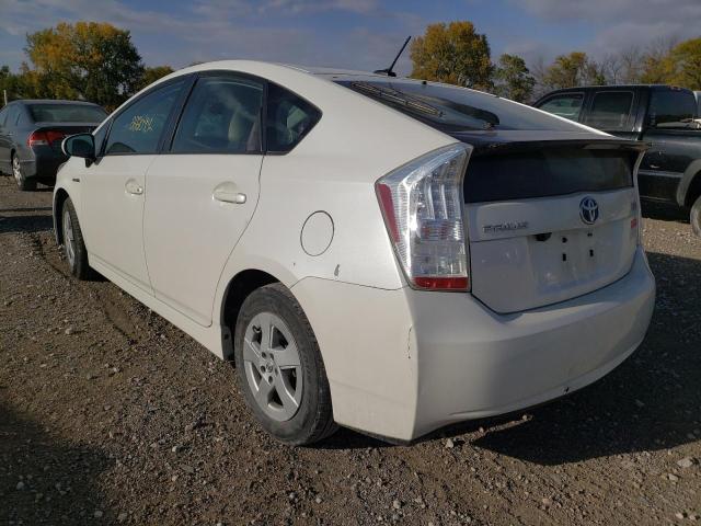 Photo 3 from auction – 2010 TOYOTA PRIUS with VIN JTDKN3DU8A0015677