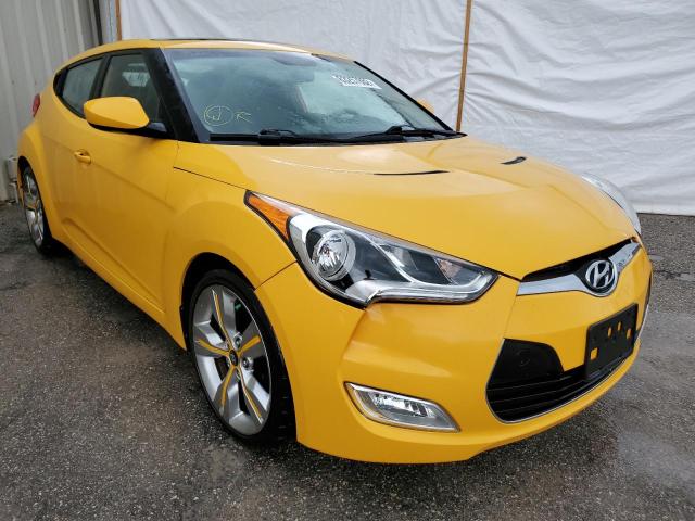 HYUNDAI VELOSTER 2012 with VIN KMHTC6AD4CU063846 - Photo from auction