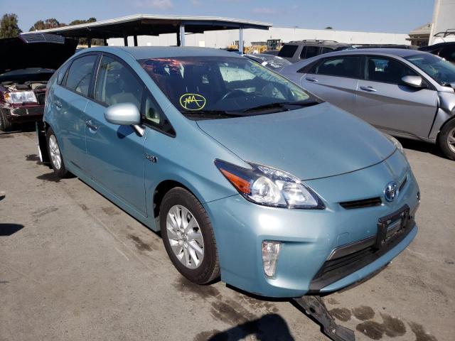 TOYOTA PRIUS PLUG 2014 with VIN JTDKN3DP9E3051778 - Photo from auction