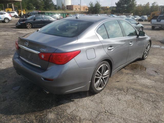 Photo 4 from auction – 2014 INFINITI Q50 BASE with VIN JN1BV7AP1EM674580