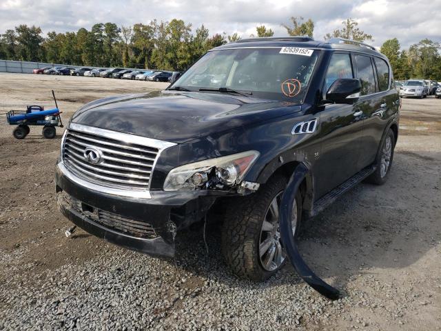 Photo 2 from auction – 2014 INFINITI QX80 with VIN JN8AZ2NE9E9062482