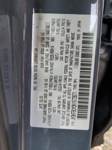 Foto 10 de la subasta – 2022 MAZDA CX-5 PREFE con VIN JM3KFBCM3N1573971