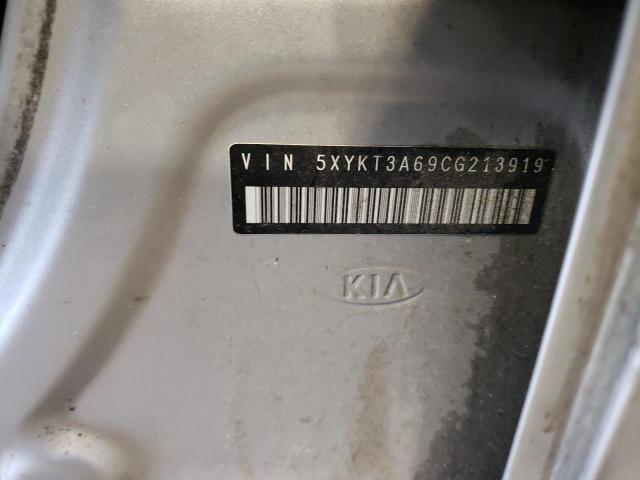 Photo 10 from auction – 2012 KIA SORENTO BA with VIN 5XYKT3A69CG213919