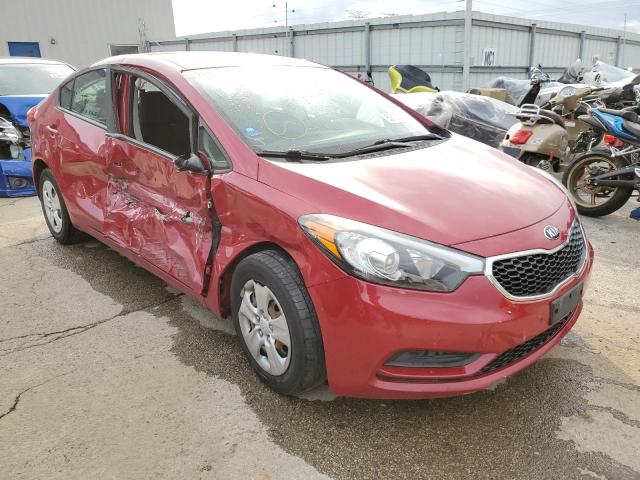KIA FORTE LX 2016 with VIN KNAFK4A61G5568072 - Photo from auction