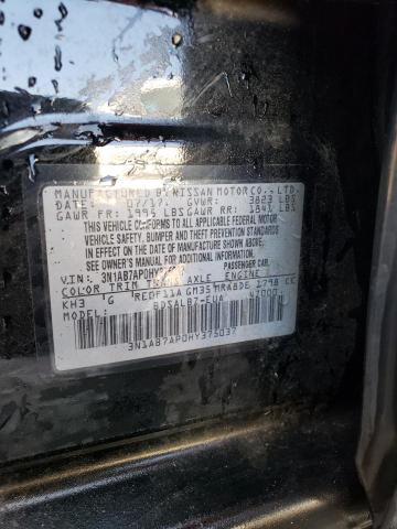 Photo 10 from auction – 2017 NISSAN SENTRA S with VIN 3N1AB7AP0HY375037