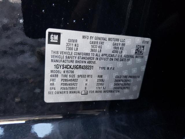 Photo 10 from auction – 2016 CADILLAC ESCALADE P with VIN 1GYS4CKJ9GR438231