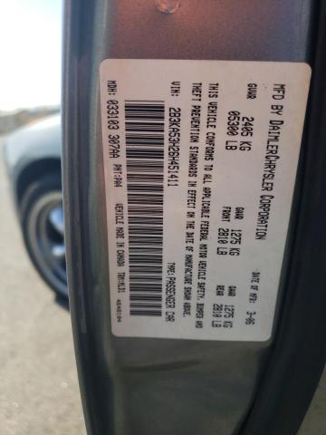 Photo 10 from auction – 2006 DODGE CHARGER R/ with VIN 2B3KA53H26H451411