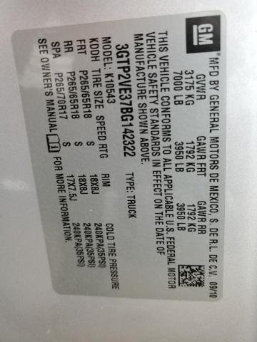 Photo 10 from auction – 2011 GMC SIERRA K15 with VIN 3GTP2VE37BG142322