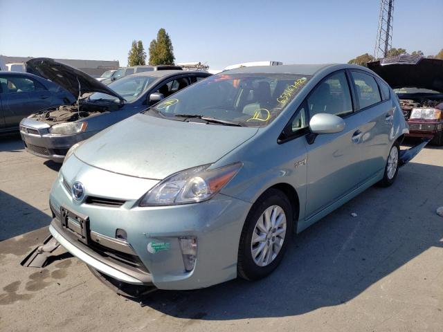 Photo 2 from auction – 2014 TOYOTA PRIUS PLUG with VIN JTDKN3DP9E3051778