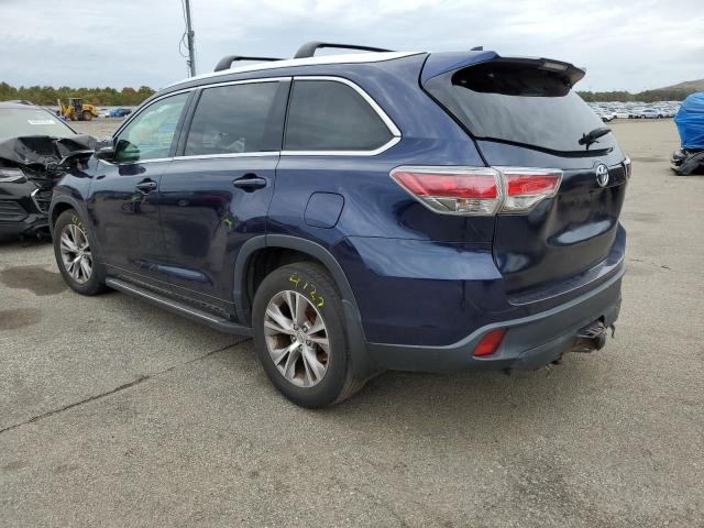 Photo 3 from auction – 2015 TOYOTA HIGHLANDER with VIN 5TDJKRFH5FS166178
