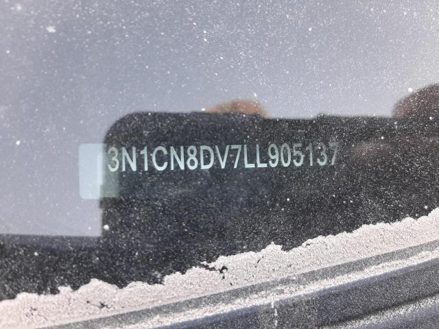 Photo 10 from auction – 2020 NISSAN VERSA S with VIN 3N1CN8DV7LL905137
