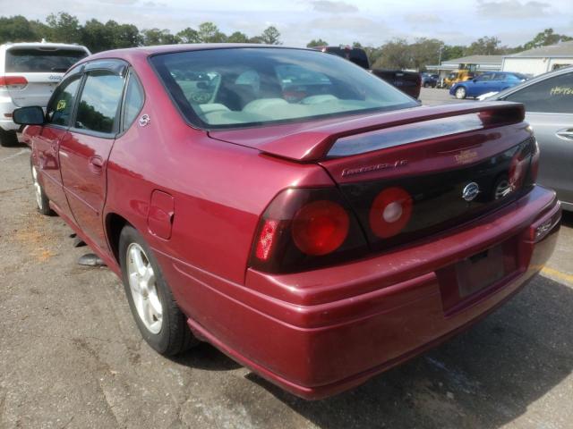Photo 3 from auction – 2005 CHEVROLET IMPALA LS with VIN 2G1WH52K759194966
