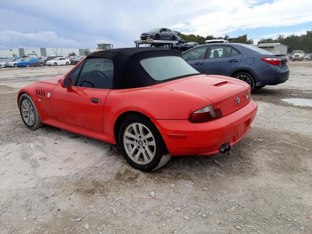 Photo 3 from auction – 2001 BMW Z3 2.5 with VIN WBACN33471LK45888