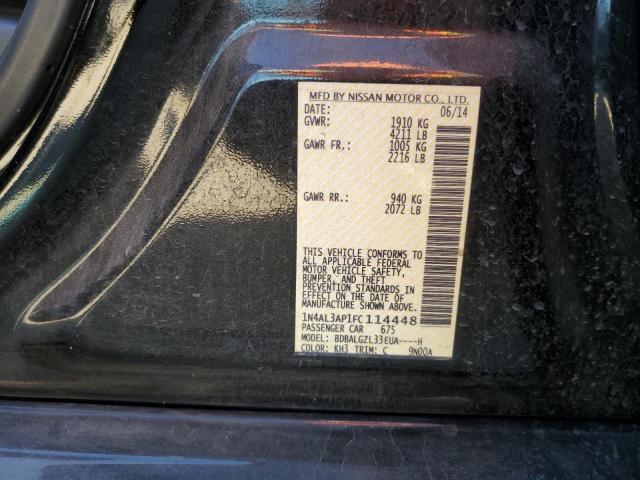 Photo 10 from auction – 2015 NISSAN ALTIMA 2.5 with VIN 1N4AL3AP1FC114448