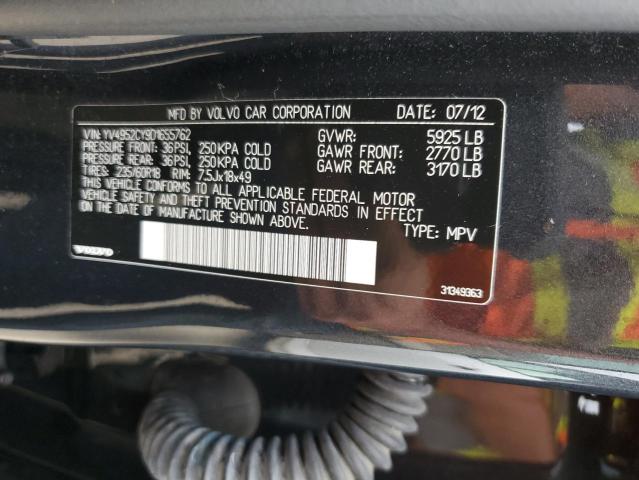 Photo 10 from auction – 2013 VOLVO XC90 3.2 with VIN YV4952CY9D1655762