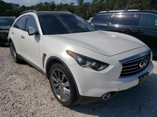 INFINITI FX37 2013 with VIN JN8CS1MW6DM173018 - Photo from auction