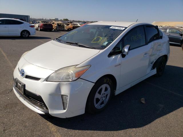 Photo 2 from auction – 2012 TOYOTA PRIUS with VIN JTDKN3DU9C5427984