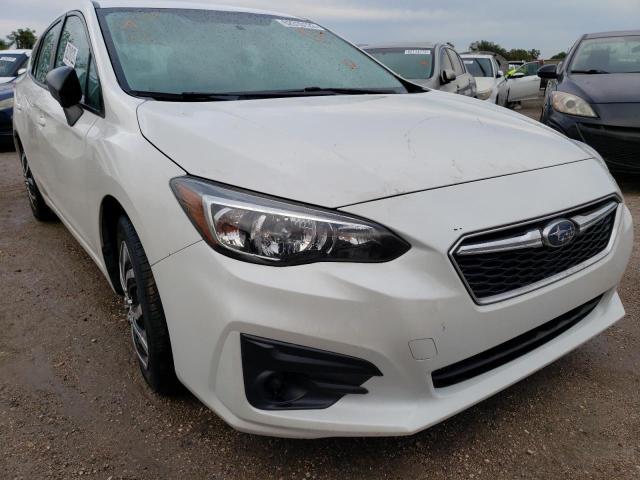 SUBARU IMPREZA 2018 with VIN 4S3GTAA65J3746507 - Photo from auction