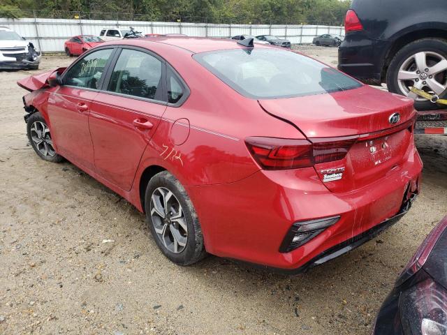 Photo 3 from auction – 2021 KIA FORTE FE with VIN 3KPF24AD8ME373409