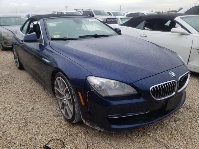 BMW 650 I 2012 with VIN WBALZ3C56CDL72089 - Photo from auction