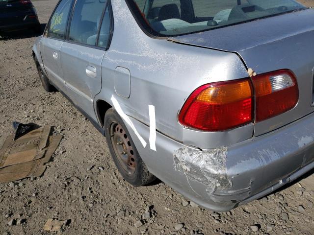 Photo 9 from auction – 2000 HONDA CIVIC BASE with VIN 2HGEJ6611YH523090
