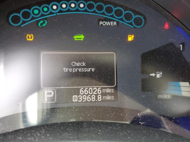 Photo 8 from auction – 2015 NISSAN LEAF S with VIN 1N4AZ0CP1FC316183