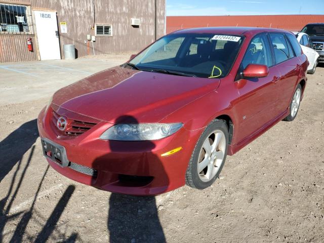 Photo 2 from auction – 2004 MAZDA MAZDA6 with VIN 1YVFP82D145N73755