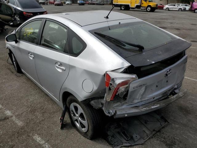 Photo 3 from auction – 2013 TOYOTA PRIUS with VIN JTDKN3DU1D0338490