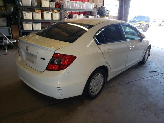 Photo 4 from auction – 2012 HONDA CIVIC HF with VIN 2HGFB2F63CH555084