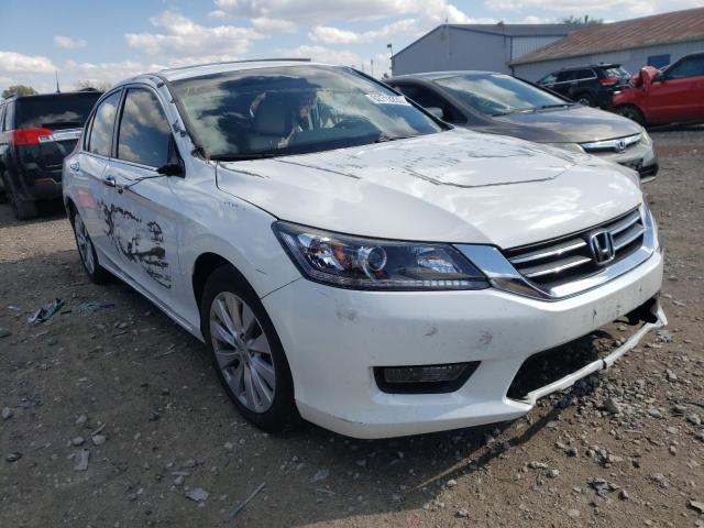 HONDA ACCORD EXL 2014 with VIN 1HGCR2F89EA192582 - Photo from auction