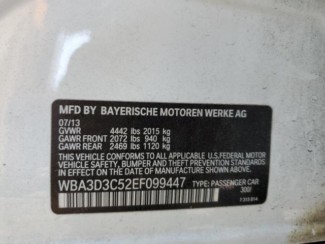 Photo 10 from auction – 2014 BMW 328 D with VIN WBA3D3C52EF099447
