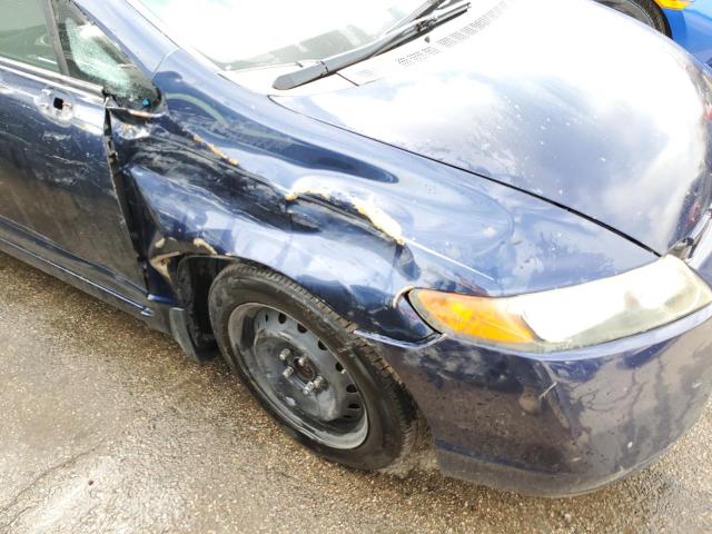 Photo 8 from auction – 2008 HONDA CIVIC LX with VIN 1HGFA16518L007339