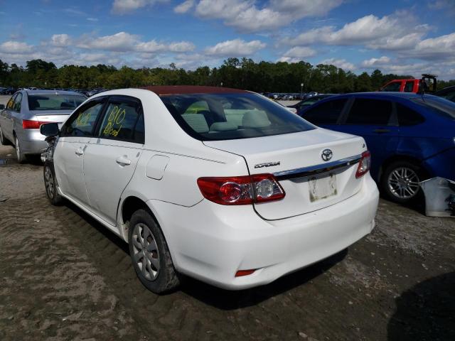 Photo 3 from auction – 2011 TOYOTA COROLLA BA with VIN JTDBU4EE3BJ100387