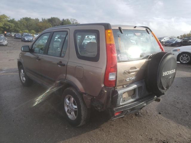 Photo 3 from auction – 2003 HONDA CR-V LX with VIN SHSRD684X3U108467