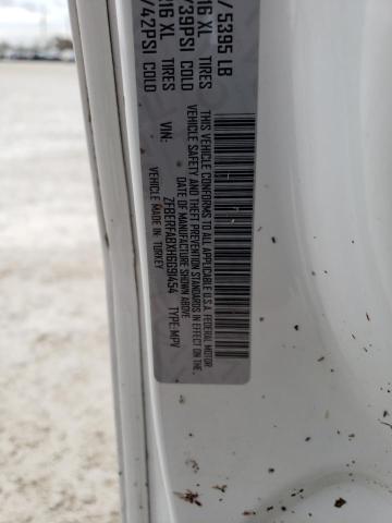 Photo 10 from auction – 2017 RAM PROMASTER with VIN ZFBERFABXH6G91454
