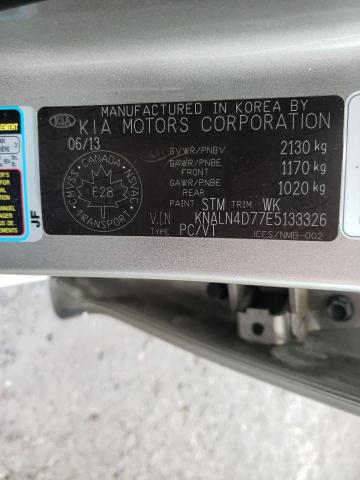 Photo 10 from auction – 2014 KIA CADENZA PR with VIN KNALN4D77E5133326