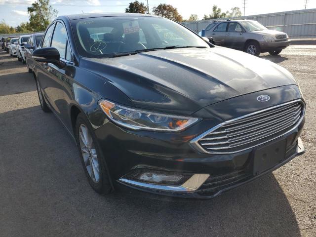 FORD FUSION SE 2017 with VIN 3FA6P0HD8HR291703 - Photo from auction