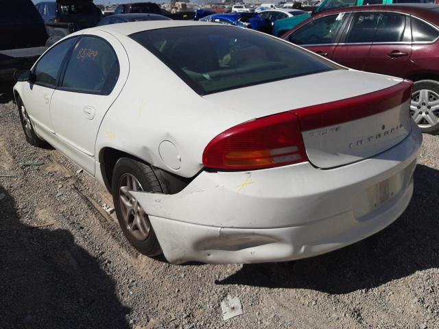 Photo 3 from auction – 2002 DODGE INTREPID S with VIN 2B3HD46R92H187940