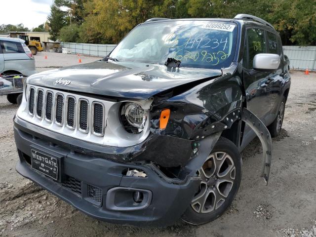 Photo 9 from auction – 2016 JEEP RENEGADE L with VIN ZACCJBDT5GPD22907