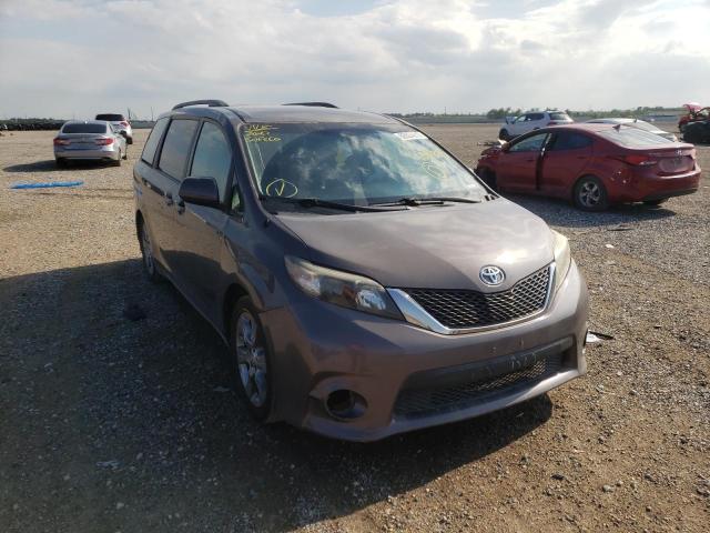 TOYOTA SIENNA SPO 2011 with VIN 5TDXK3DC8BS081571 - Photo from auction