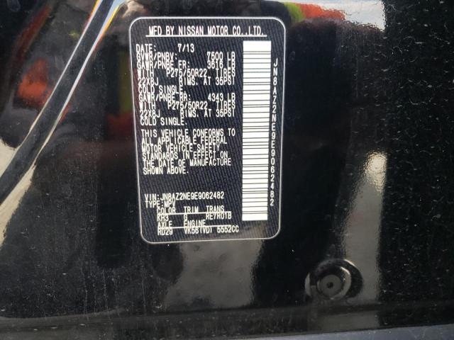 Photo 10 from auction – 2014 INFINITI QX80 with VIN JN8AZ2NE9E9062482