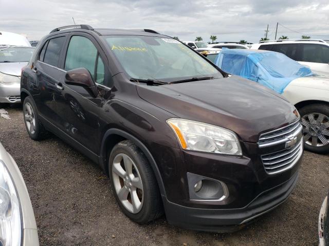 CHEVROLET TRAX LTZ 2016 with VIN KL7CJMSB1GB601252 - Photo from auction