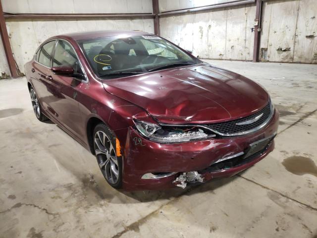 CHRYSLER 200 C 2015 with VIN 1C3CCCCG5FN514814 - Photo from auction